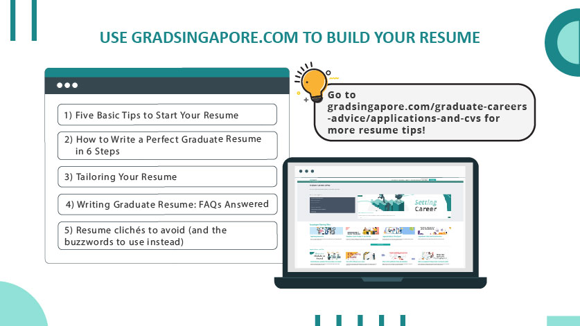 Resources to build your resume_gradsing