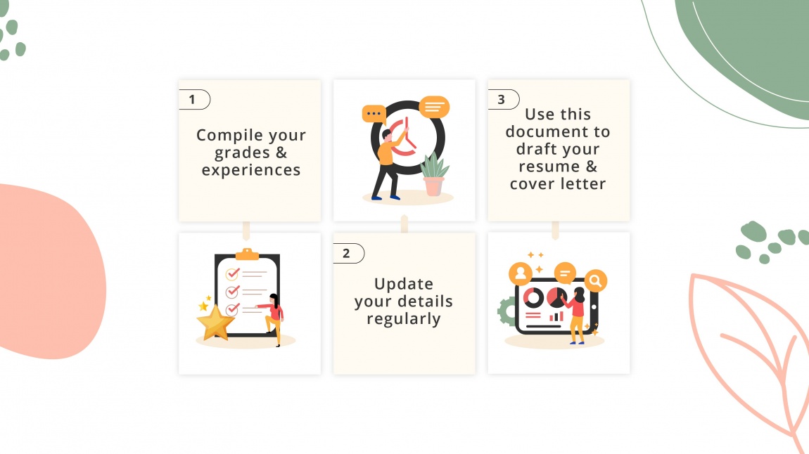 4 job search tips when you're still in school_Start an all about me doc