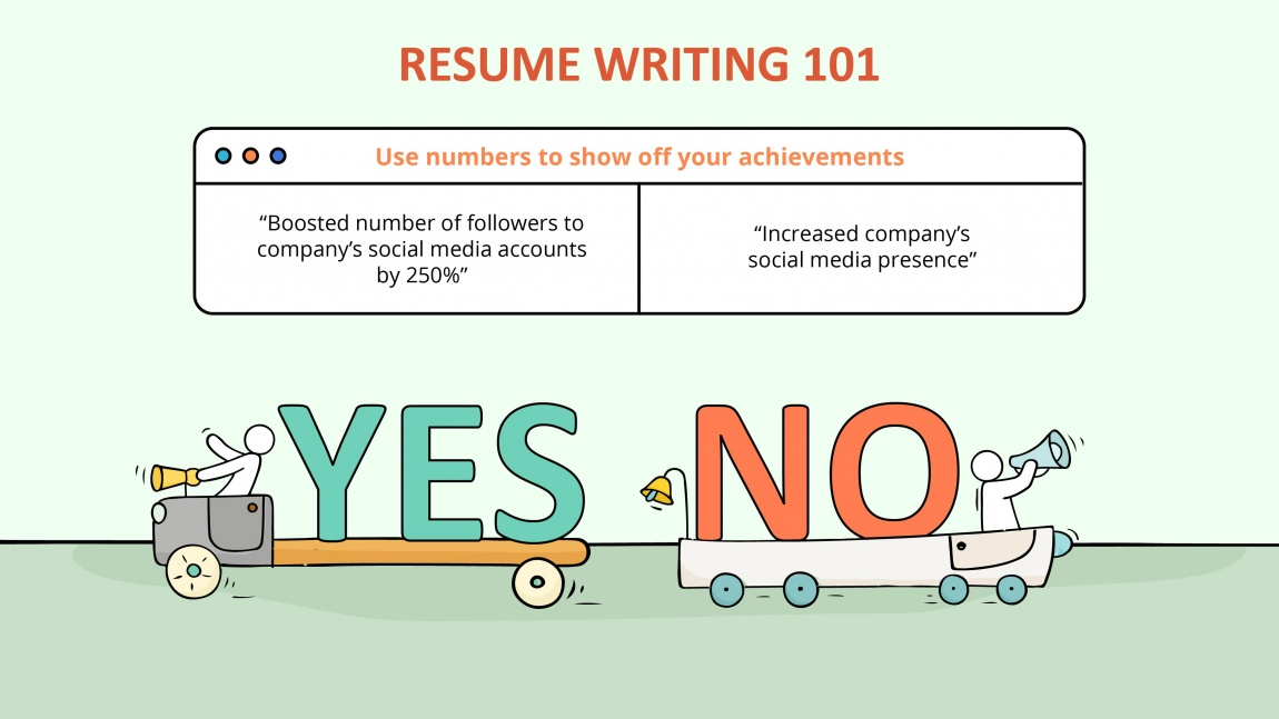 5 basic tips to start your resume_Use numbers to show off your achievements