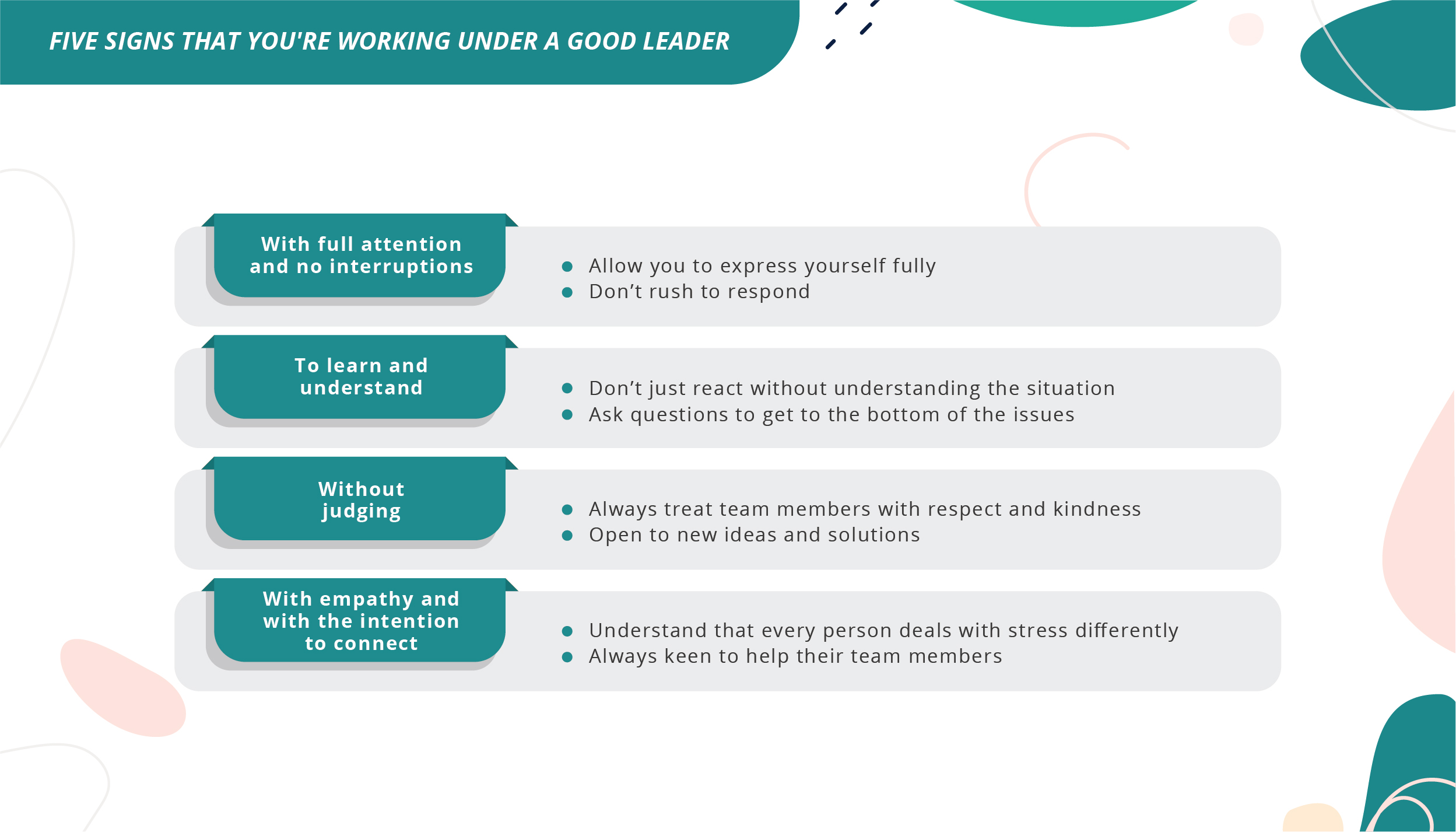 Five Signs That You're Working Under a Good Leader_05