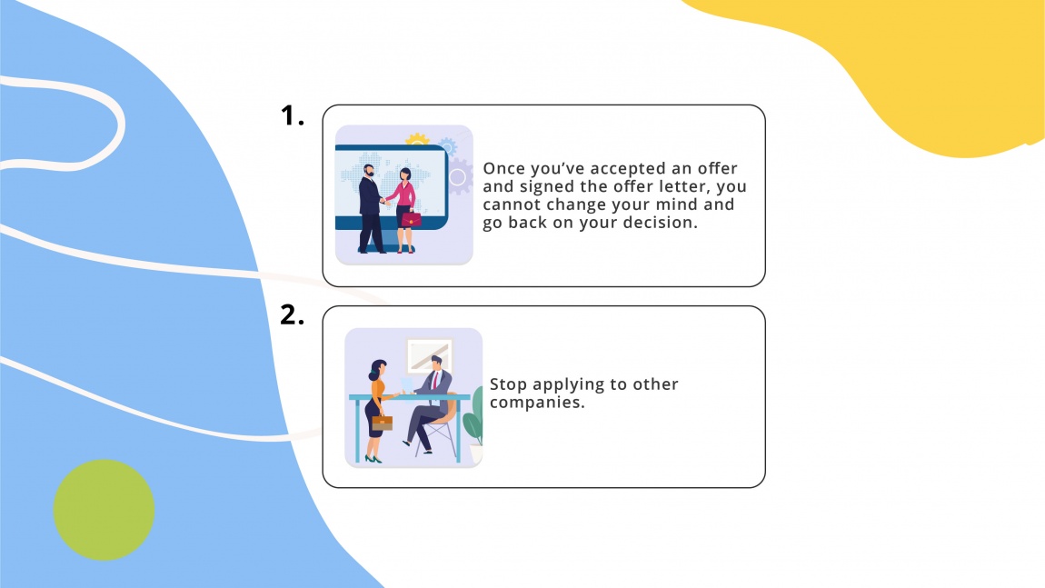 Juggling multiple job offers expertly_Don't renege