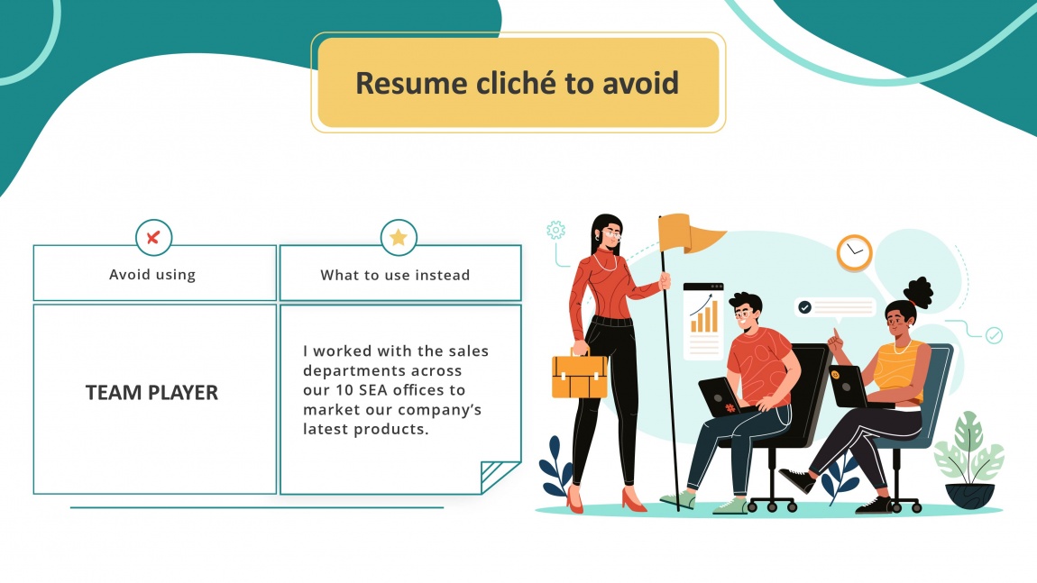 Resume cliches to avoid_Team Player