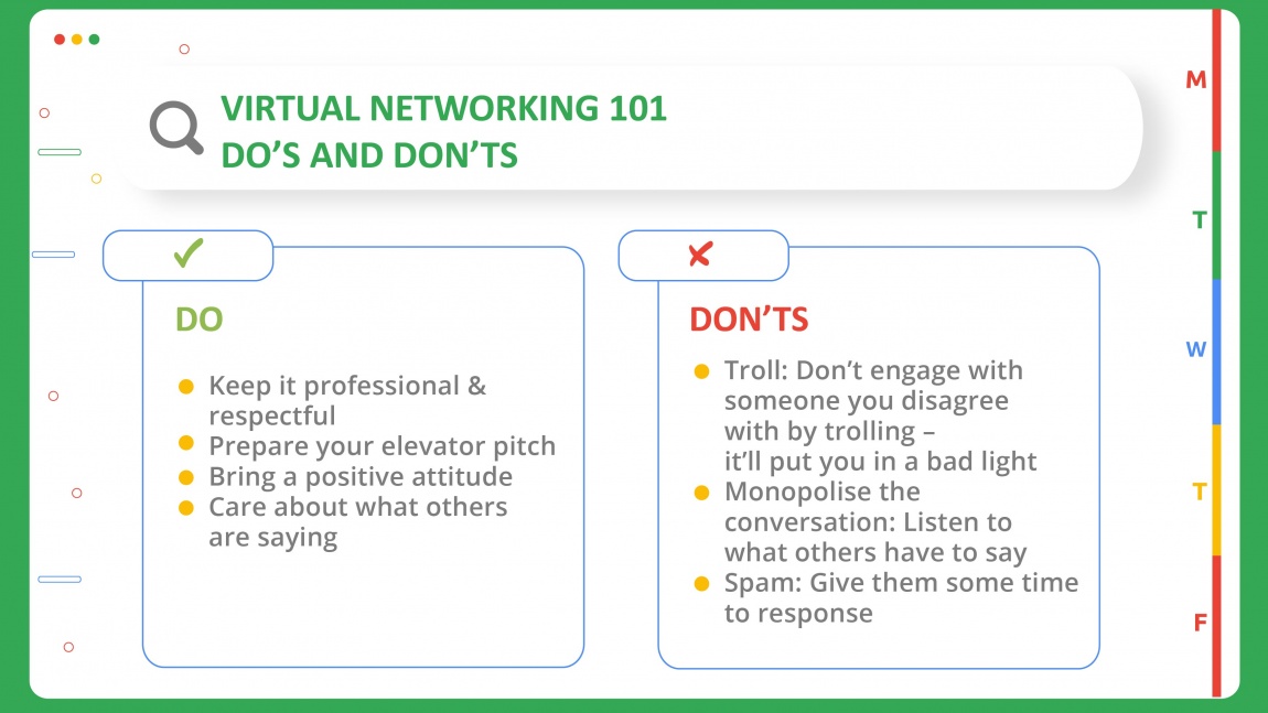 Virtual networking 101_Dos and donts